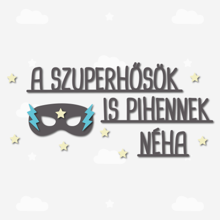 A szuperhősök is pihennek néha